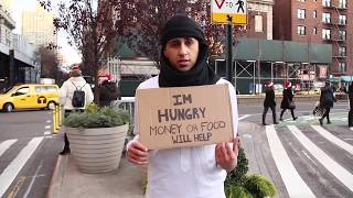 Als dieser Obdachlose Moslem nach Essen fragte passierte das...