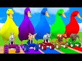 5 Giant Duck, Monkey, Piglet, chicken, dog, mammoth,tiger, Sheep, Transfiguration funny animal 2023