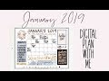 Digital Plan With Me: January 2019