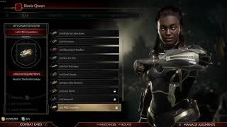 Jacqui Briggs - Gear and Skins Showcase - Mortal Kombat 11