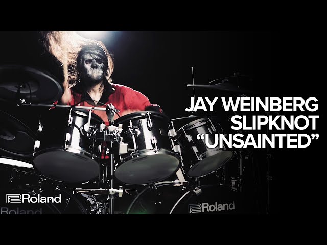 Jay Weinberg (Slipknot) Unsainted Playthrough on Roland VAD506 class=