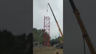 Steel Lookout Tower for Surveillance - High Strength, Weather-Resistant, Custom Heights Available
