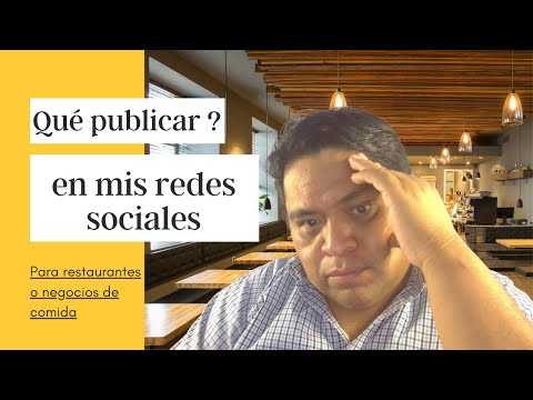 ¿QUÉ PUEDO PUBLICAR EN MIS REDES SOCIALES? [para restaurantes] 2021