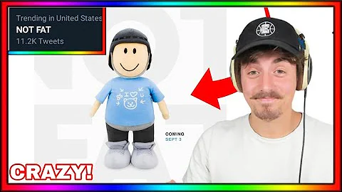 DENISDAILY'S NEW "NOT FAT" PLUSH BROKE THE INTERNE...
