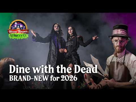 Dine with the Dead | BRAND-NEW Scarefest Experience for 2026 🍷💀