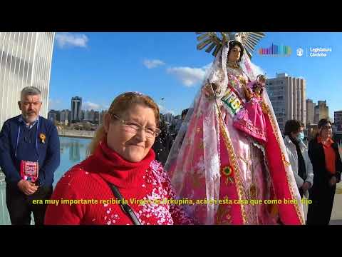 Previo a su festividad, la Legislatura recibió a la Virgen de Urkupiña Previo a su festividad, la Legislatura recibió a la Virgen de Urkupiña