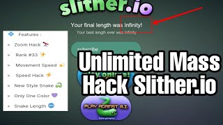 UNLIMITED MASS HÁCK | Slither.io | GameGuardian screenshot 1