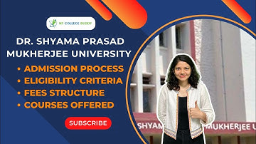 Dr Shyama Prasad Mukherjee University Ranchi Review: Fees | Courses | Admission Process! #university