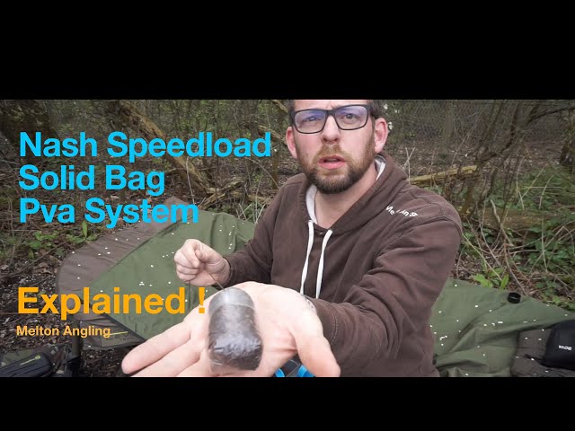 Nash Speedload Carp Fishing Solid PVA Bag System Explained 