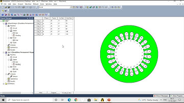 BLDC motor-Design and analysis using ANSYS Maxwell software