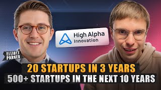 4 layers of company creation with a venture studio model. Elliott Parker | High Alpha Innovation