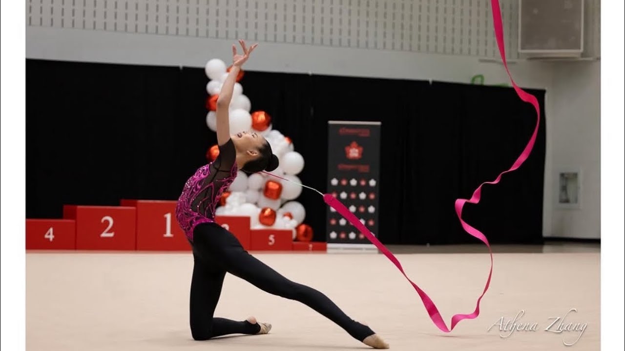 🥇 Ribbon - Junior Canadian Championships 2025