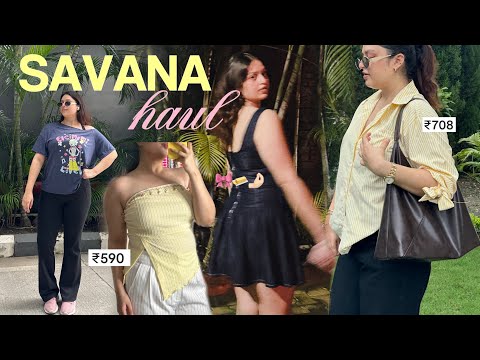 Savana Haul *Worth ₹10,000* || Tops, Dress, Bags & more... Pinteresty Finds From Savana