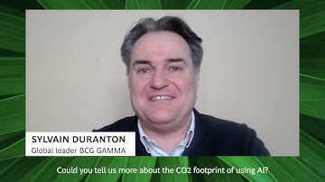 Going Green With AI - Episode 1: CodeCarbon with Tristan Mallet