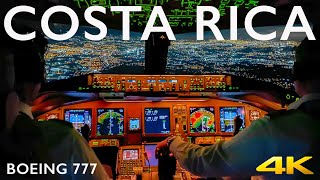 BOEING 777 TAKE OFF FROM COSTA RICA IN 4K