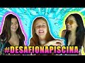 DESAFIO NA PISCINA! Feat. Franciny Ehlke e Laura Brito 😂💦