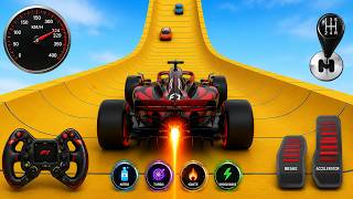 Impossible GT Car Stunt Racing - F1 GT Car Stunt Master 3D - Android GamePlay P2 screenshot 1