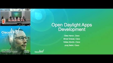 DEVNET 1174 - OpenDaylight Apps Development Panel