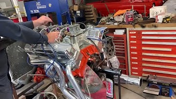 1970 cuda 440 six pack start up open headers