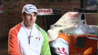 Adrian Sutil - Launch Of The Force India Vjm03