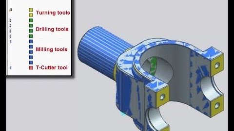 Material Removal Color Enhancements in NX CAM
