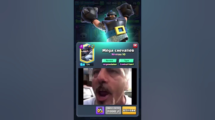 Les personnes qui Utilise￼ le méga chevalier… #short #clashroyale