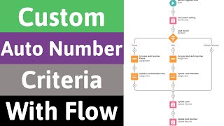 Create Custom Auto Number Field With Your Criteria Using Flows - Flow Example