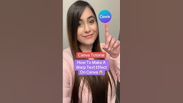 Canva Tutorial - How To Warp & Transform Your Text On Canva With This Brand New Canva App!