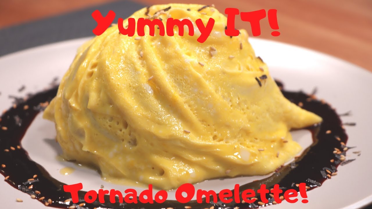 How to make the perfect Tornado Omelette (ft Parmesan Garlic Spicy Noodles) [ASMR] | Yummy It Food