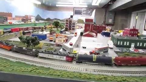 N Scale Kato Unitrack Layout My older One