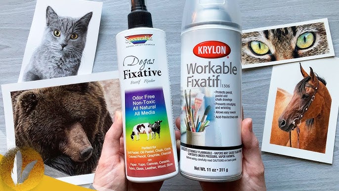 How to use fixative spray - DOs and DON'Ts 