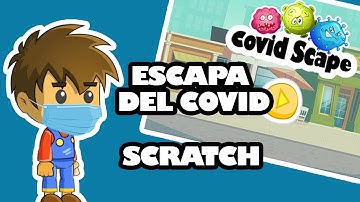 Juego Escapa del Covid en scratch. Tutorial (1 parte)
