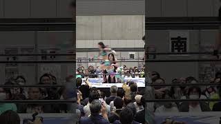 女子プロレス鈴季すずが さくららタッグにW鼻フックスターダム