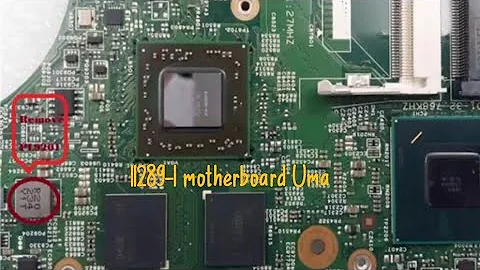 #Dell Inspiron #5423 without graphic Uma #11289-1 motherbord #Uma