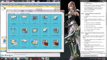 10.2.2.7 Packet Tracer [ DNS and DHCP Server ]