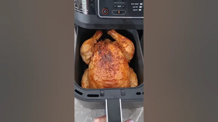 Air Fryer WHOLE CHICKEN: Juicy & Crispy in Under an Hour! (EASY!) 🍗