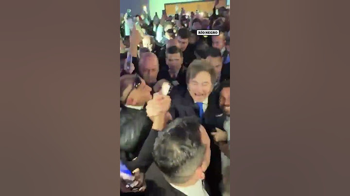 Javier Milei en la "Derecha Fest": el Presidente entró al ritmo de Panic Show al festival libertario