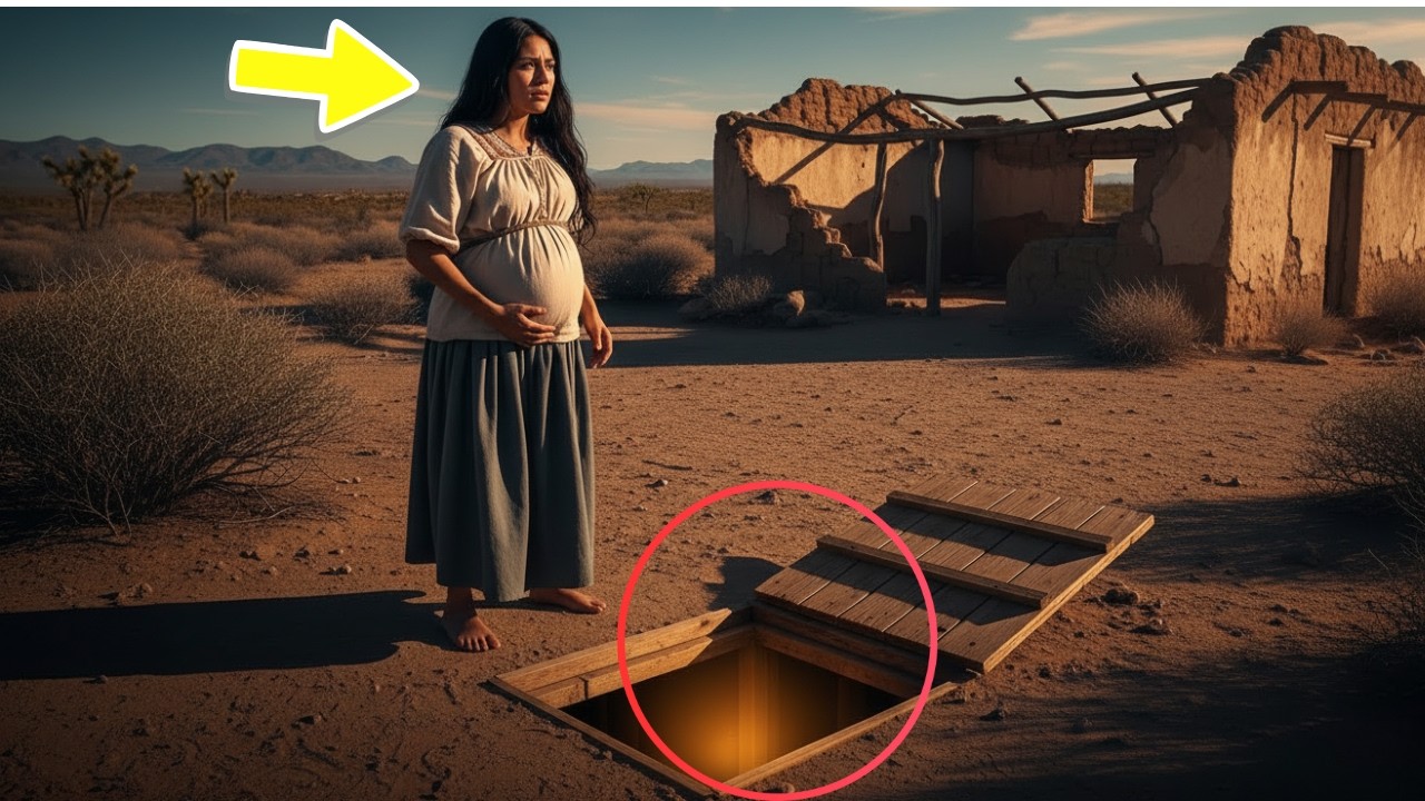 La abandonaron embarazada en el desierto… lo que encontró bajo la tierra lo cambió todo