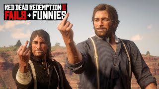Red Dead Redemption 2 - Fails &amp; Funnies #340