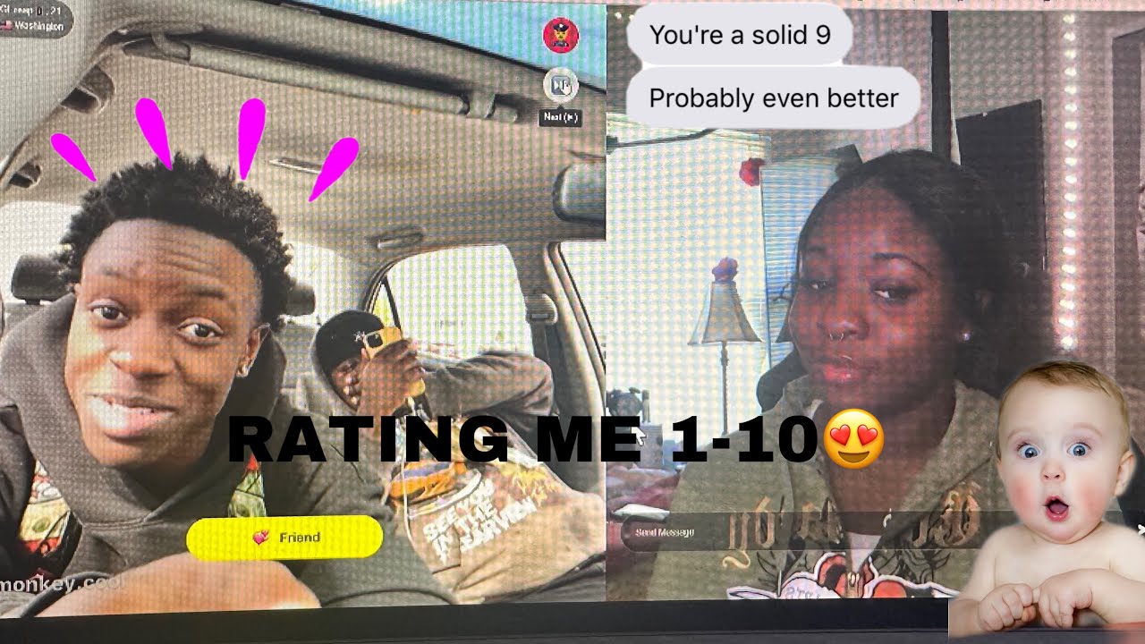 HAVING PEOPLE RATE ME 1-10 [MONKEY APP]