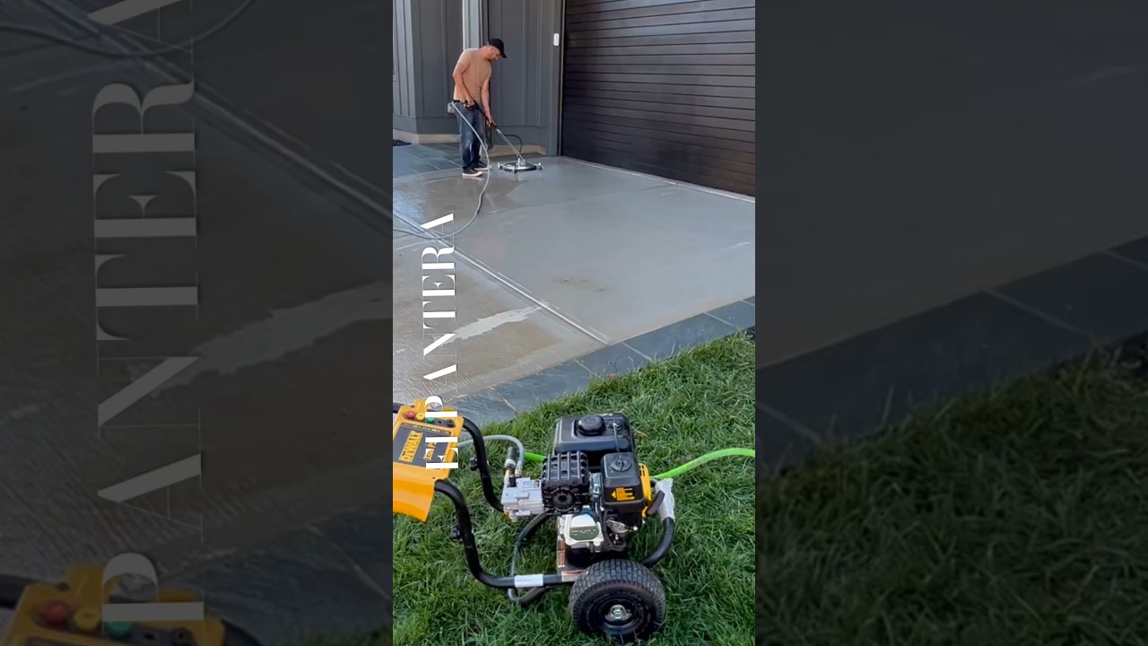 Plato para lavar concreto a presión