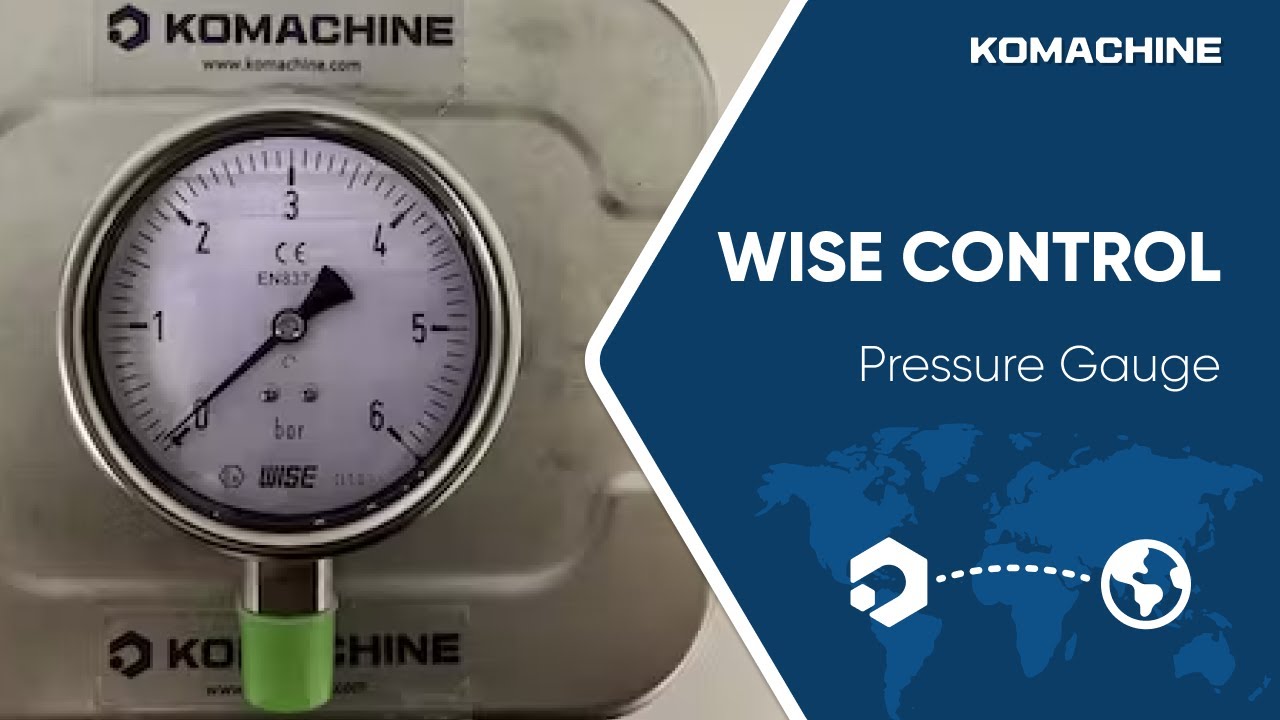 WISE CONTROL INC / Pressure Gauge (P2584A) (Range 06 Bar) / INV