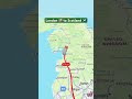 Travelling from London to Scotland #london #scotland