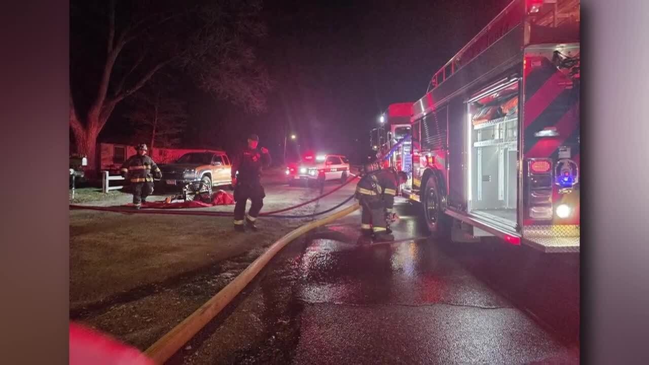 WATCH: Firefighters battle structure fire in La Junta - YouTube