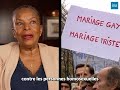 Christiane Taubira revient sur la bataille du mariage pour tous |  INA