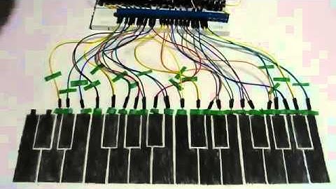 동영상1 터치센서피아노건반