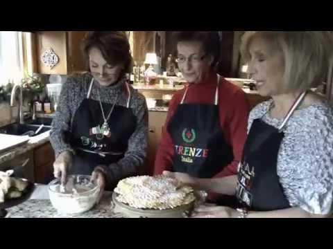 3 Sisters Cooking Italian: Pizzelles & Sour Cream Twists