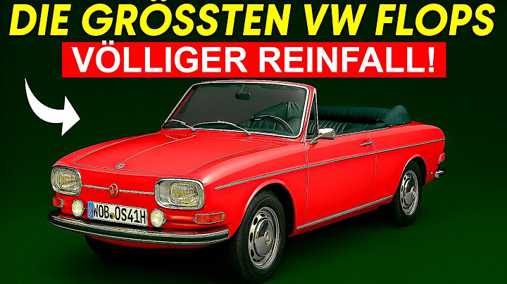 Peinlich! Diese VW Modelle will heute keiner mehr sehen…