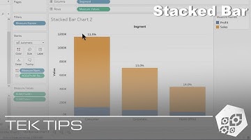 Stacked Bar | Tableau Chart Types | Tek Tips