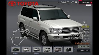 【エンスージア　 ENTHSIA】PCSX2 HD 60fps  TOYOTAランドクルーザー100　Nurburgring1Lap 　Nordschleife